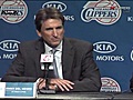 Clippers press conference with Coach Vinny Del Negro