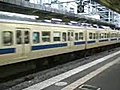 広島の 115系、発車