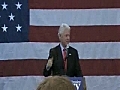 Bill Clinton visits Jim Thorpe High School,  April 13 2008