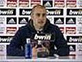 Cannavaro: El vestuario está triste