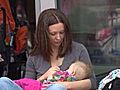 Group protests breast-feeding order