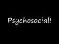 SLIPKNOT - Psychosocial Lyrics [Full Version]/سباستيان