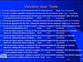 Lecture 2 - Approaches to Valuation,  Valuation