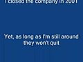 2009 David Wilson calls and tells me he was told he couldn’t get a taxi license because he know me!