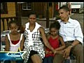 Obama family goes Unplugged on Access Hollywood! (pt 1 of 4)