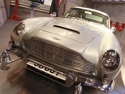 James Bond car hits auction block