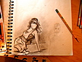 Zooey Deschanel Speed Drawing