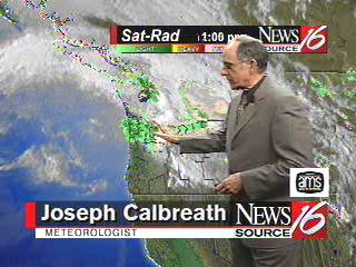 Jospeh’s Forecast: Scattered showers.