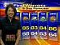Meteorologist Bernadette Woods' 7 p.m. Forecast