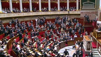 FRANCE: Parliament votes on whether to pursue Libya operation