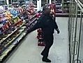 Dancing Cop On Camera