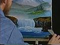 Bob Ross - The Joy of Painting - Mountain Waterfall.