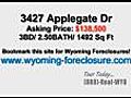 3427 Applegate Dr Casper_ Wyoming Foreclosures for Sale