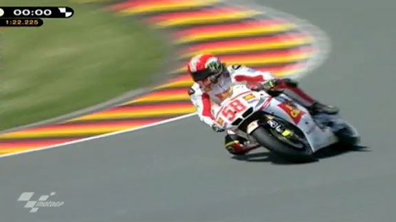 Moto GP: Simoncelli fue el más rápido en Alemania