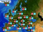 Das Wetter in Europa