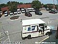 Mail Truck Rolls Away