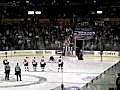 Jason Sings Canadian National Anthem at Flames Game!