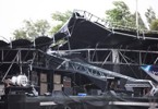 Stage collapse at Ottawa Bluesfest