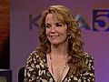 KTLA: Lea Thompson promotes her new show \&quot;Switched at Birth\&quot;