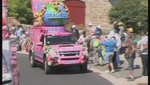 Tour de France : les véhicules bonbons