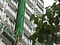 工人外牆工作被高空墮下銅喉擊中死亡
