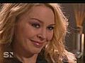 Kylie Minogue bursts into tears during interview