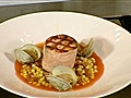 The Chef’s Kitchen - Salmon with Corn Chorizo Ragu