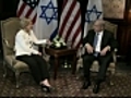Sec. Of State Clinton in Egypt to lead negotiations