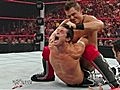 WWE Monday Night Raw - The Miz Vs. Evan Bourne