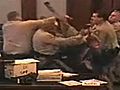 RAW VIDEO: Marshal Hurt In Vegas Court Scuffle