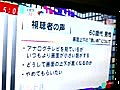 朝のテレビ