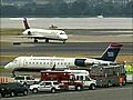 Raw Video: Bomb Threat Halts Flights in DC