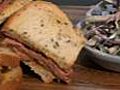 Recipe: Pastrami on rye with fennel coleslaw - Five Minute Food