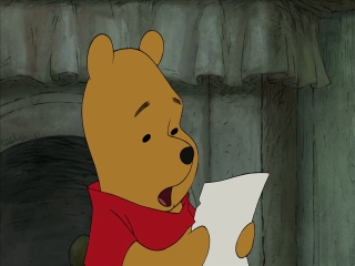 Winnie The Pooh: Pooh’s Note