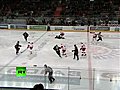 Mass Brawl on Ice: KHL teams fight 6 seconds into game