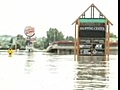 Waters ebb in flood-soaked North Dakota town