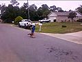 Leaf Blower Powered SkateBoard