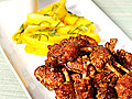 Thai Fried Chicken Wings with Hot-and-Sour Sauce and Salted Mango