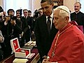 Obama trifft Papst