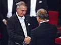 Ferid Murad receives his Nobel Prize