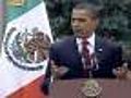 Discurso de bienvenida a Obama en México