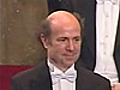 Frank Wilczek receives his Nobel Prize