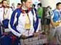 Athletes Arrive In Beijing - video