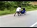 Moto stunt man
