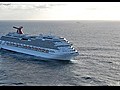 Relief supplies delivered to stranded cruise ship