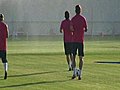 Ibrahimovic se entrena con el Barcelona a la espera de su traspaso al Milan