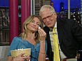 David Letterman - Cameron Diaz,  A-Rod & Popcorn