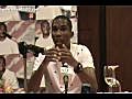 Point de presse Samuel Etoo (Orange vacances foot 2009)