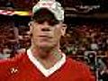 WWE RAW 11/8/08  John Cena and Batista face off