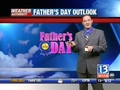 VIDEO: 13 WHAM Weather Authority 6 PM Forecast -- 06/14/08